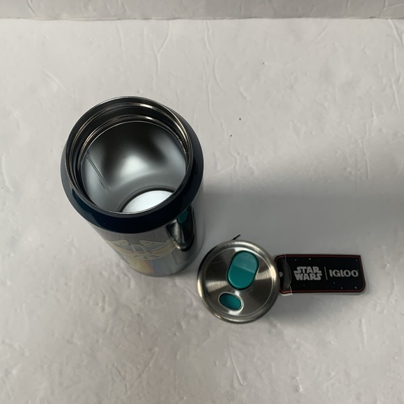 Star Wars x Igloo 16 oz Millennium Falcon Insulated Tumbler Can NWT - Picture 8 of 9